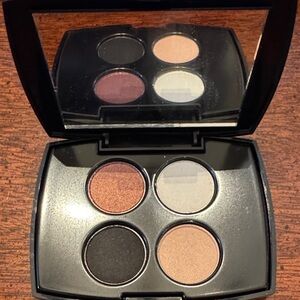 Lancôme Eyeshadow Quad - Black, Brown, Cream, Gray